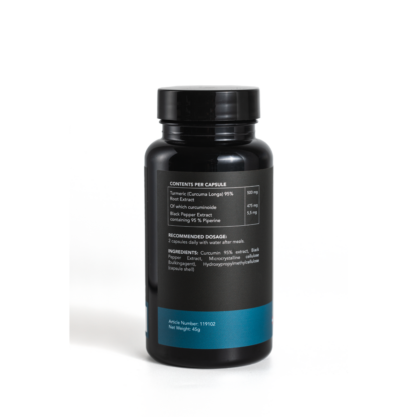 Curcumin 95% + Piperin Extract Capsules